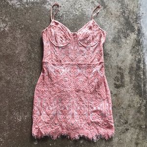 Express lace dress